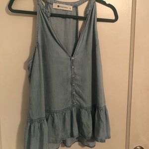 Denim Tank - The Impeccable Pig